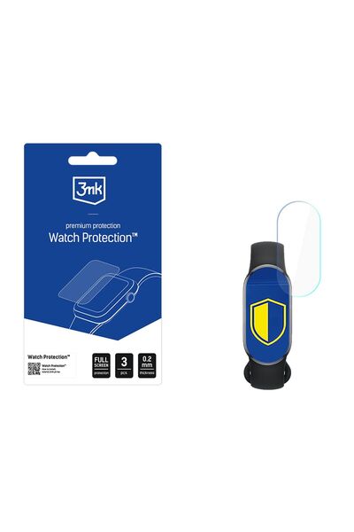 3MK Sticlă securizată de protecție curbată pentru Xiaomi Smart Band 10