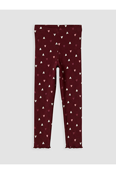 LC Waikiki I Heart Leggings للفتيات مطرزة على شكل قلب من Freezen Store