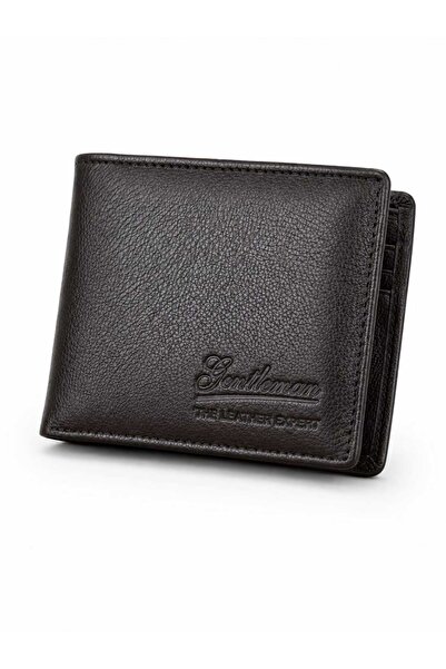 Gentlemen Premium Genuine Leather Wallet for Men – Slim Bifold Card and Cash ...