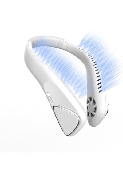 STARSTAR Portable Bladeless Neck Fan, 6000 mAh USB Rechargeable, 3 Speeds Sil...