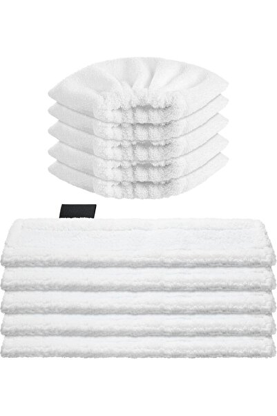 STARSTAR 10-piece washable microfiber cloth set for Kärcher steam cleaners Ea...