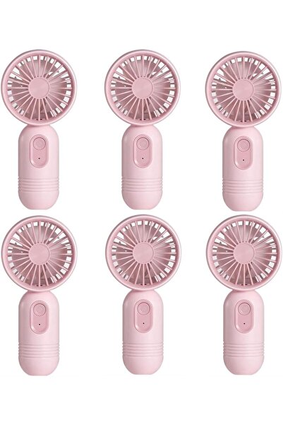 STARSTAR Mini portable fans (6 - pack), handheld battery - powered lightweigh...