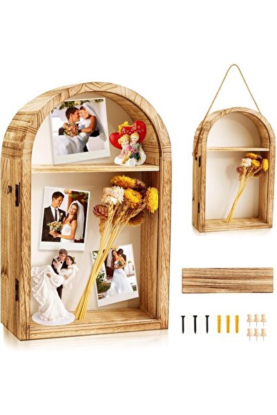 STARSTAR 10x15 Inch Photo Frame 3D Pop-Up Display Box 25x41.5 cm with Linen B...
