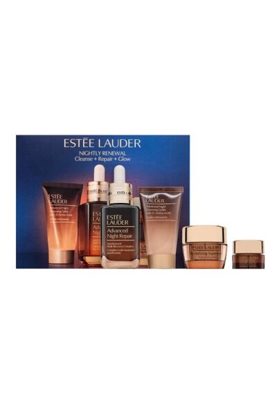 Estee Lauder Set de îngrijire a pielii pentru reînnoire nocturnă: Curățare + ...