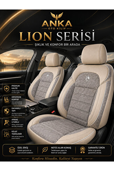 Anka Renault Kadjar 2015 Ve Sonrası Araca Uyumlu Premium -TAM SET- Oto koltuk...