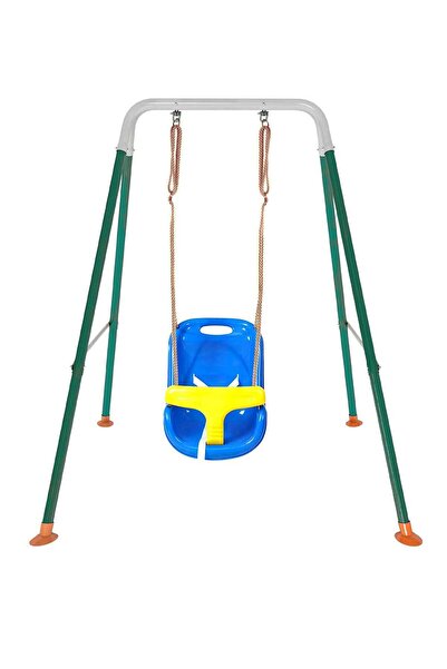 FUNZ مجموعة أرجوحة للأطفال الصغار مع إطار للاستخدام الداخلي والخارجي، أرجوحة ...