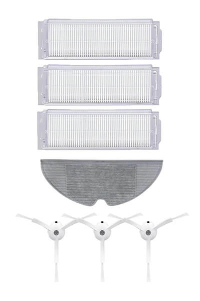 LİN GRUP Set de 7 piese de schimb compatibile cu aspiratorul robot Xiaomi Vac...