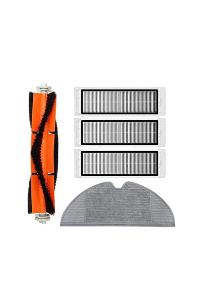 LİN GRUP Set de 5 piese de schimb compatibile cu aspiratorul robot Xiaomi Vac...
