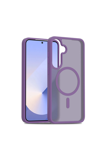 OEM Θήκη Τηλεφώνου για Samsung Galaxy A16 5G 6.7 " Ημιδιαφανής Παγωμένη Μωβ Μ...