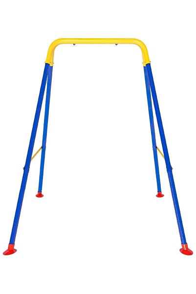 FUNZ إطار أرجوحة أطفال قابل للطي، حامل أرجوحة متين للأطفال، أرجوحة أطفال للعب...