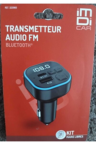 GTI SODIFAC Transmițător audio FM Bluetooth