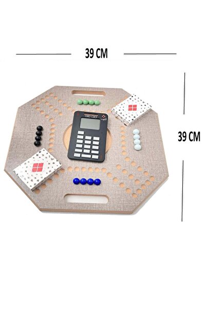 FUNZ Balot + Jackaroo Board Game for Strategic Planning With Glass Marbles