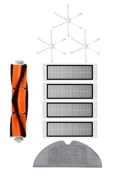 LİN GRUP Set de 9 piese de schimb compatibile cu aspiratorul robot Xiaomi Vac...