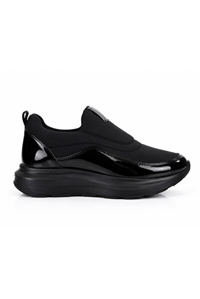KM shoes Siyah Kadın Sneaker Ayakkabı