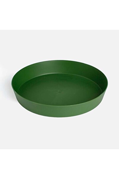 BAMI NETWORK Farfurie Ghiveci Flori Plastic Verde Diametru 22cm