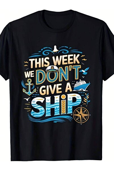 k222 تي شيرت This Week I Don't Give A Cruise للرجال والنساء |   قميص ناعم وقا...