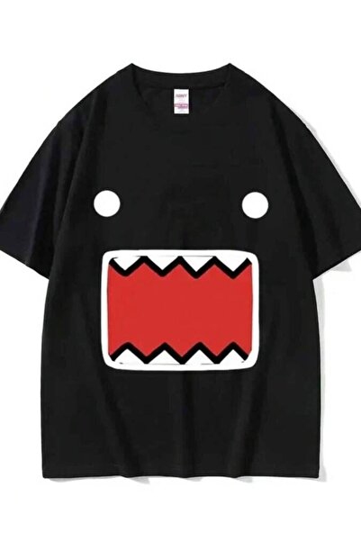 26LIK تي شيرت Epic Face Domo Kun Funny Meme للرجال والنساء صيفي برقبة دائرية ...