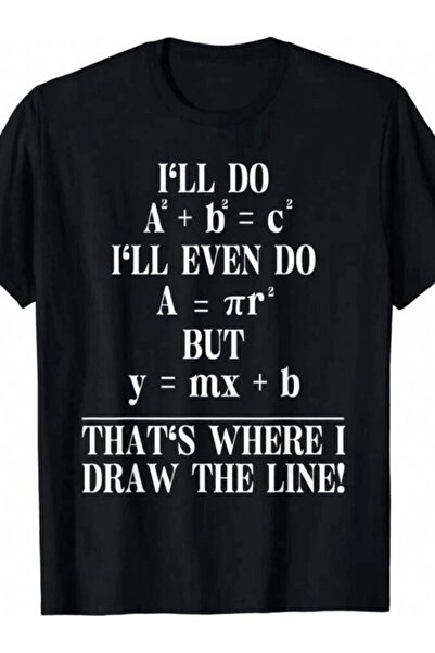 k222 Funny Teacher Joke Men Women Fun Best Math Quotes T-Shirt Academic Enthu...