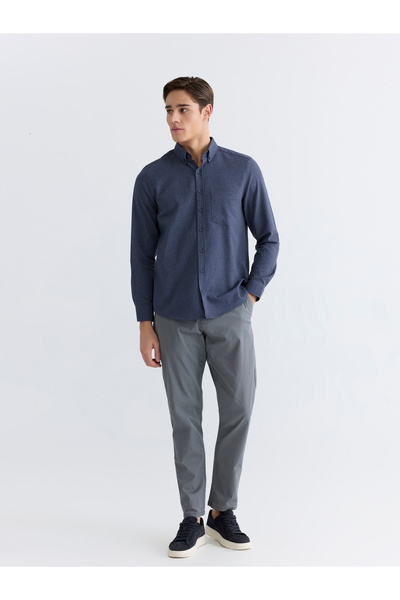 LC Waikiki Pantaloni chino slim pentru bărbați din Gabardine