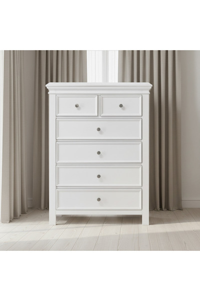 Roots Furniture Provence White Wood Chest