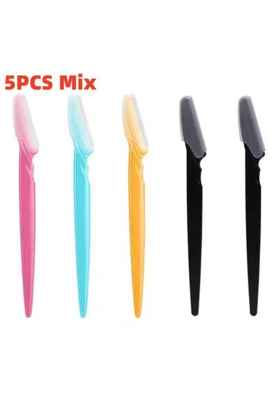 Choice4 5pcs Multicolor 5/10/30/40pcs Eyebrow Razors Kit Facial Eye Brow Trim...