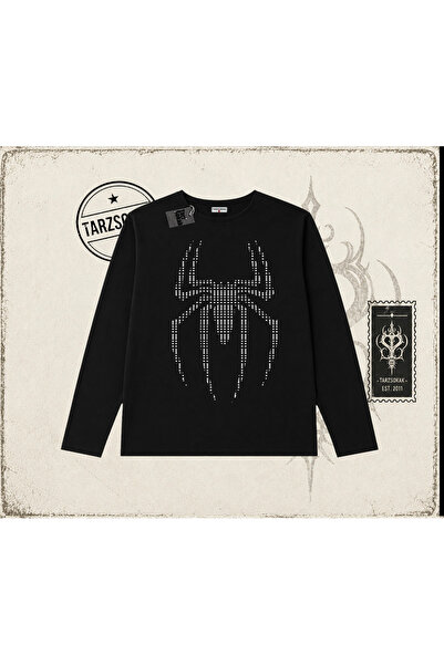 Tarzsokak Unisex Spider-man Oversize Unisex Tişört Beyaz