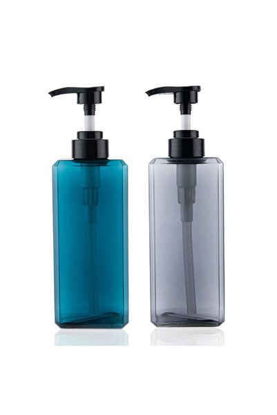 STARSTAR Two 650ml pump bottles, refillable plastic emulsion pump bottles, em...
