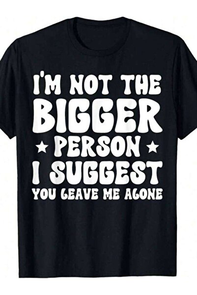 NOURAM Plus-Size Women'S Satirical T-Shirt: "I'M Not The Bigger One, I Sugges...