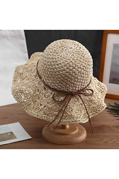 STARSTAR Women's Summer Beach Wide-Brimmed Sun Hat, UPF 50+, Panama Hat, Fold...