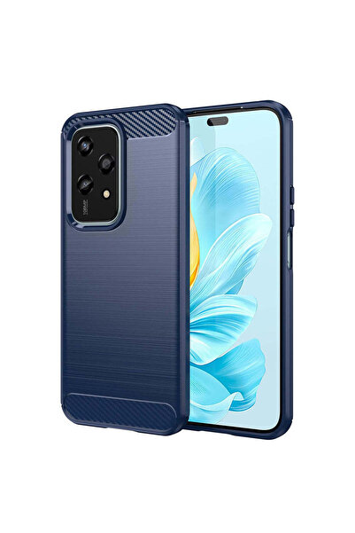 Techsuit Husă pentru Honor 200 Lite, Silicon Carbon, albastru - albastru