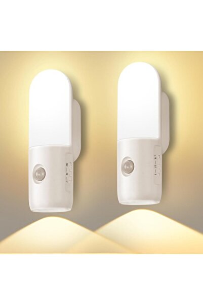 STARSTAR Dimmable LED Night Light with Motion Sensor and Rechargeable Design ...