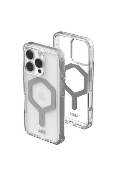 UAG Husă pentru iPhone 16 Pro, Plyo MagSafe, alb - argintiu