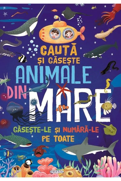 GIRASOL Cauta si gaseste: Animale din mare