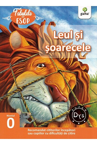Gama Leul si soarecele. Fabulele lui Esop: Nivelul 0