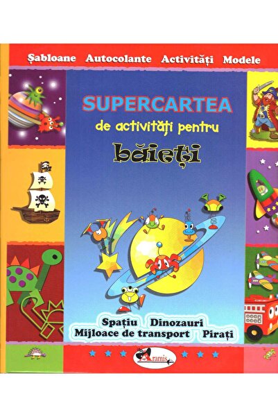 Aramis Supercartea de activitati pentru baieti