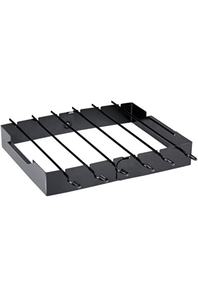 STARSTAR BBQ Skewers with Stand - 6 metal skewers, approx. 35cm long - Suitab...