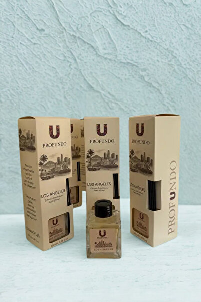 e-Bizz Store Los Angeles Bambu Çubuklu Oda Kokusu 100 ml | Los Angeles & Bahar Ferahlığı - Temiz Hava Esintisi