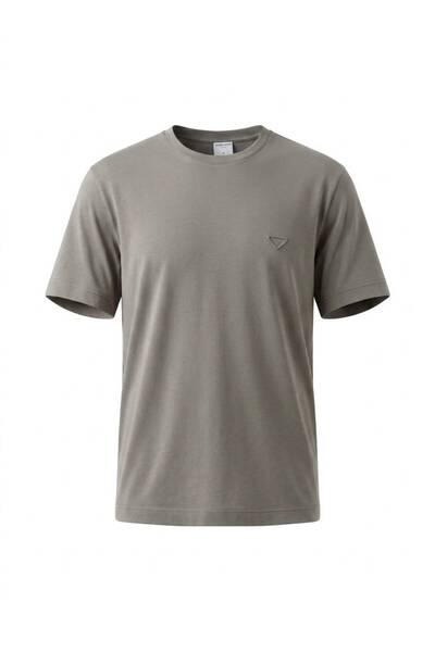 Erkek Oversize Basic Premium Tişört – Hafif Akışkan %65 Modal %35 Tencel Kumaş – Bisiklet Yaka