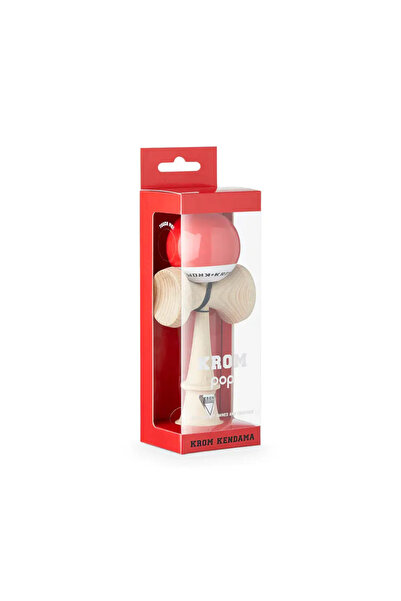 OEM Kendama Krom Pop rosu lucios