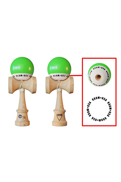 OEM Kendama KROM USA mov ,18, 5 cm, Base cup, Cupe mari si set ata cadou