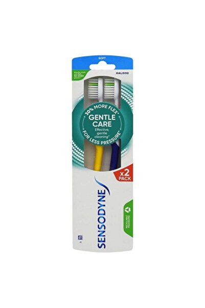 Sensodyne Toothbrush, Sensodyne, Gentle Care Set 2 pcs Soft
