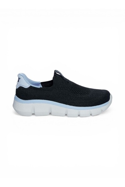 BATA Knit Casual Slip‑On Sneakers