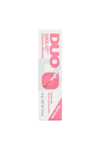 Ardell DUO Adeziv Quick-Set Striplash, Nuanță închisă, 14 g