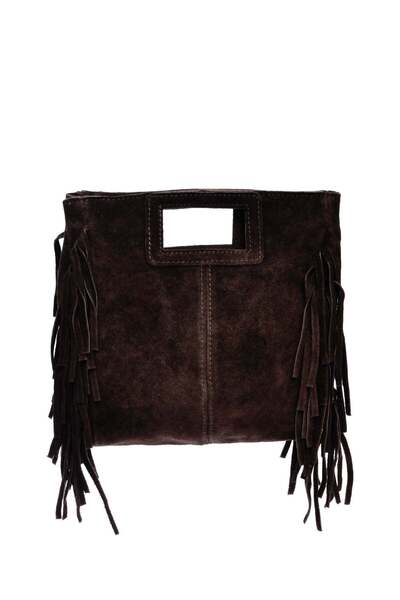 SimpleFind Anna Luchini Geanta piele -MARIA-Maro inchis,Geanta de mana piele ...