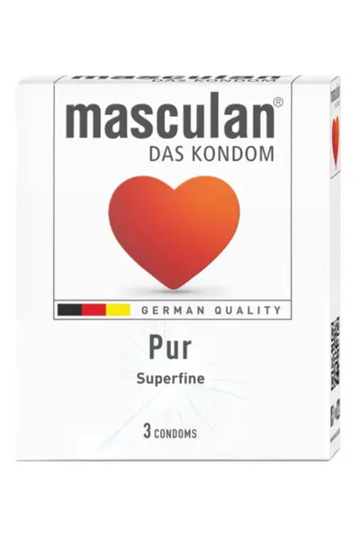 Masculan Pure Condoms 3 pieces