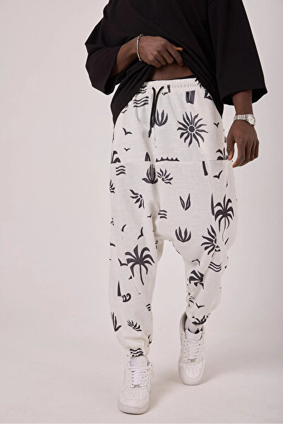 FıttingRoom Patterned Shalwar with Elastic Waist