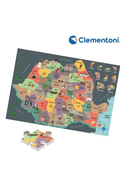 BAMI NETWORK Joc Educativ Geografie pentru Copii Sa Descoperim Romania