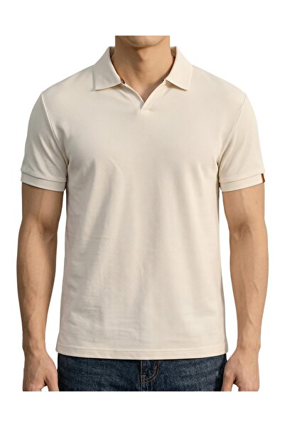 Future Fit Men's Cotton Open Collar Commuter Short Sleeve Polo Shirt
