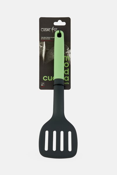 Cuisine Art مجرفة نايلون ذات فتحات، خضراء اللون