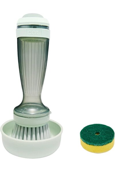 STARSTAR Cleaning brush, dish brush with two interchangeable brush heads, veg...
